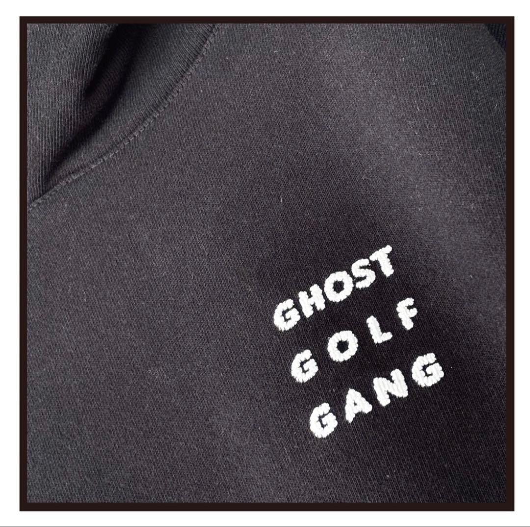 新品　GHOST GOLF GANG HOODIE (BLACK)