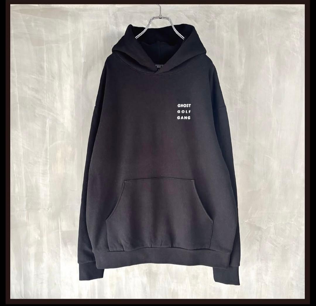 新品　GHOST GOLF GANG HOODIE (BLACK)