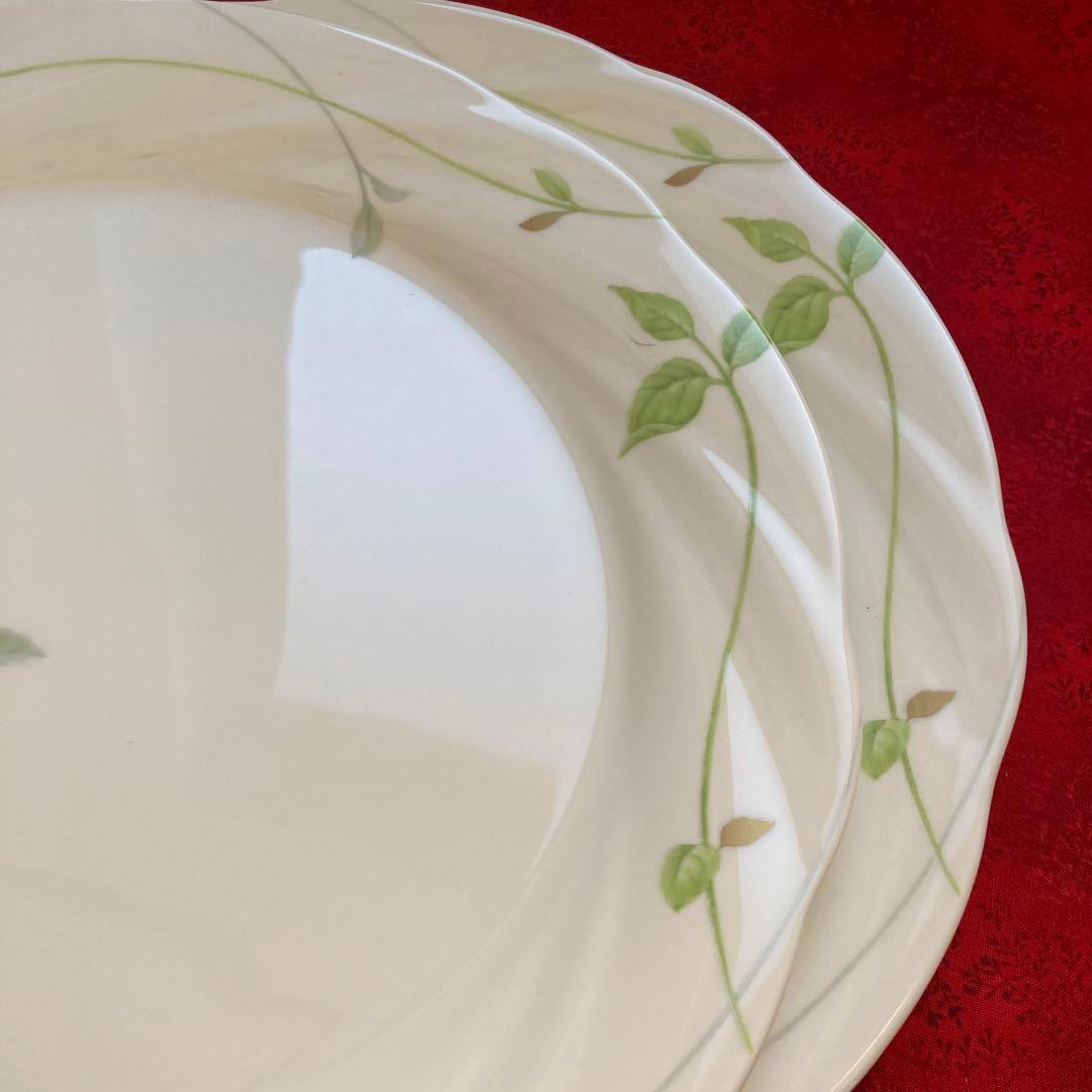 ナルミ　レモンバーム　ディナープレート　4枚