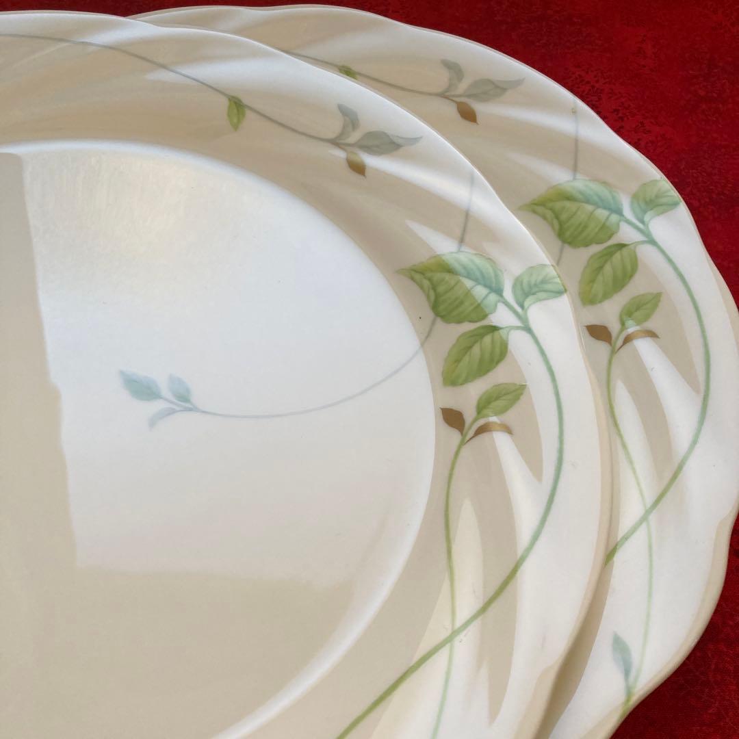 ナルミ　レモンバーム　ディナープレート　4枚