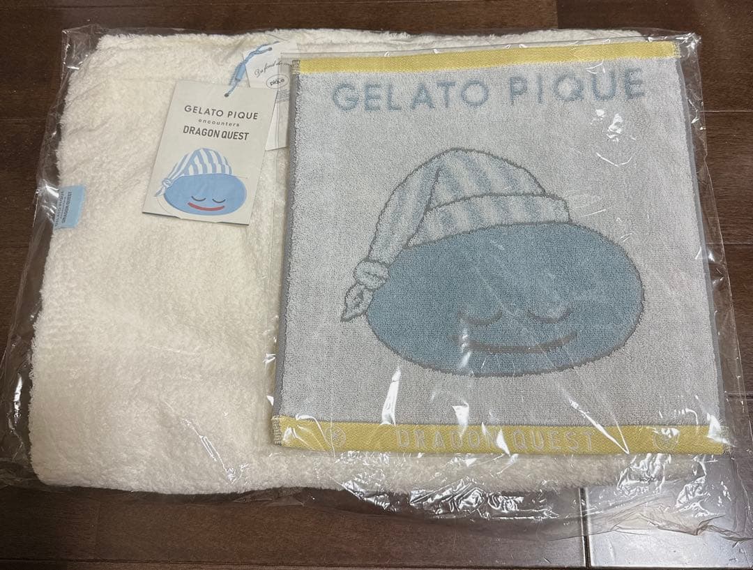 ジェラピケ　ドラゴンクエスト　ベビモコモンスターブランケットハンドタオル　新品