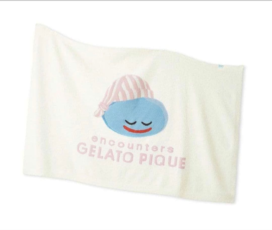 ジェラピケ　ドラゴンクエスト　ベビモコモンスターブランケットハンドタオル　新品