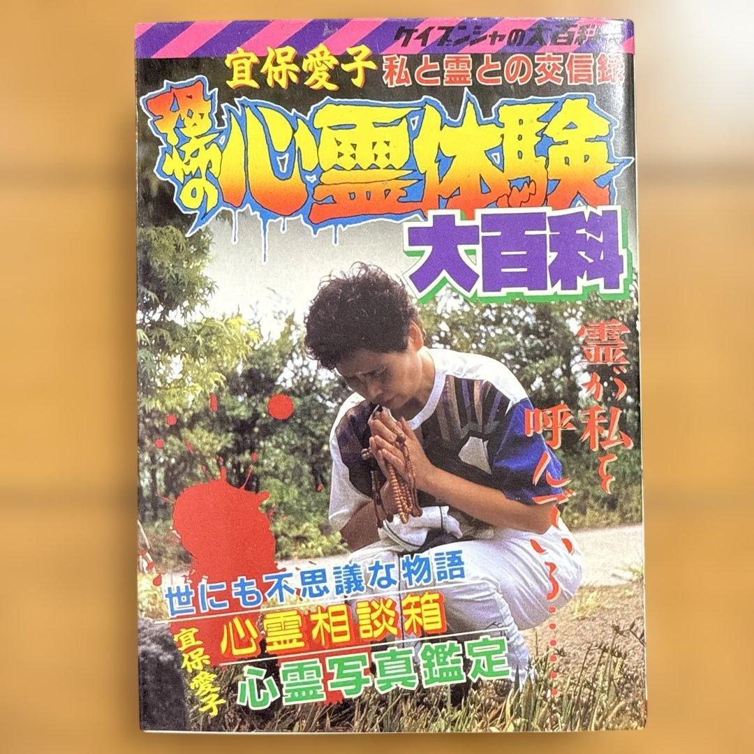 初版 恐怖の心霊体験大百科 宣保愛子 ケイブンシャの大百科 362 怪奇