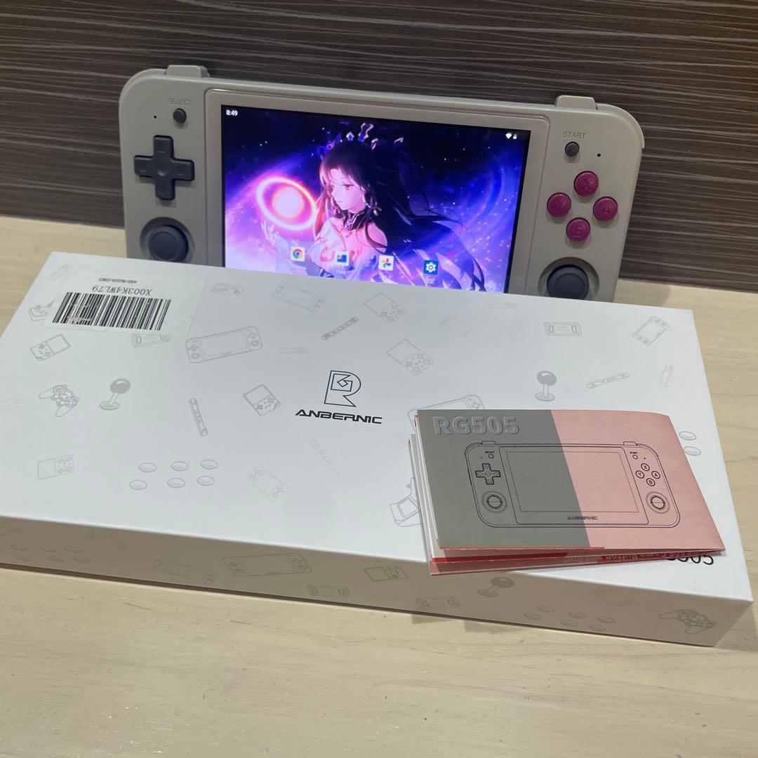 ANBERNIC RG505 128GB 有機ELディスプレイ 箱付き