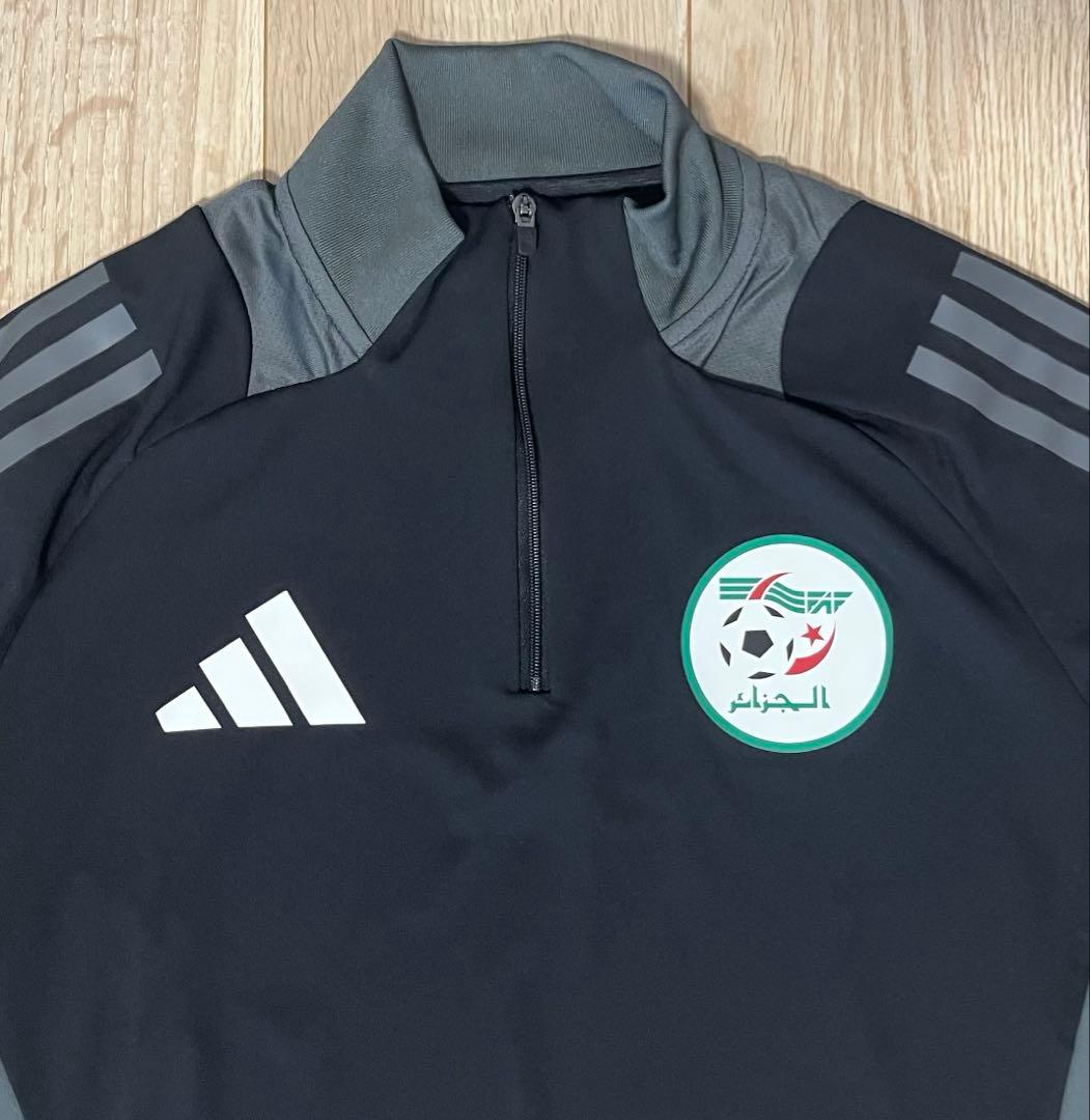 adidas アルジェリア代表　トレーニングトップ　ドリルトップ　サッカー　新品