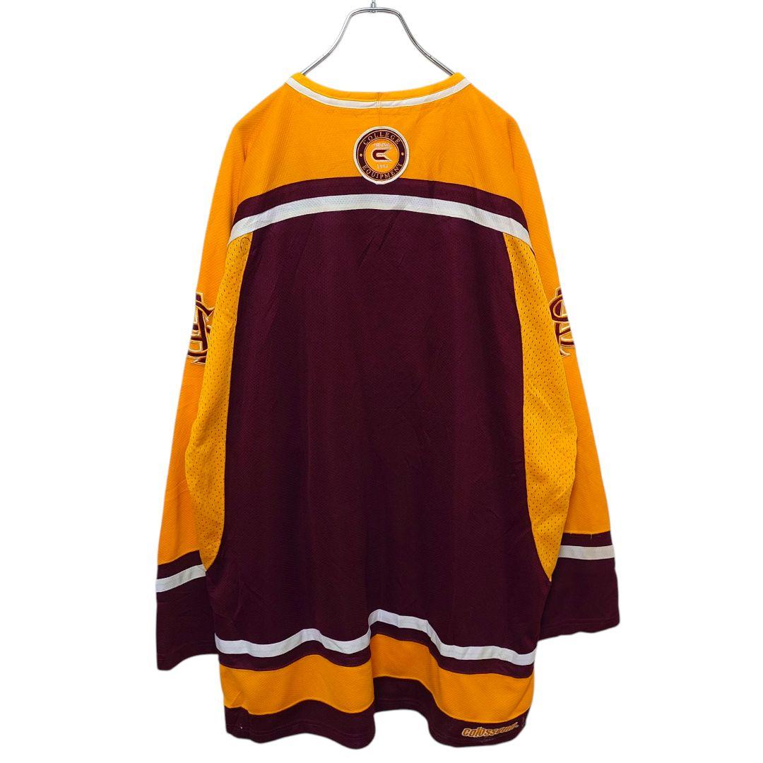 希少 アリゾナ大学 Sun Devils ロゴ刺繍 ゲームシャツ A-3723