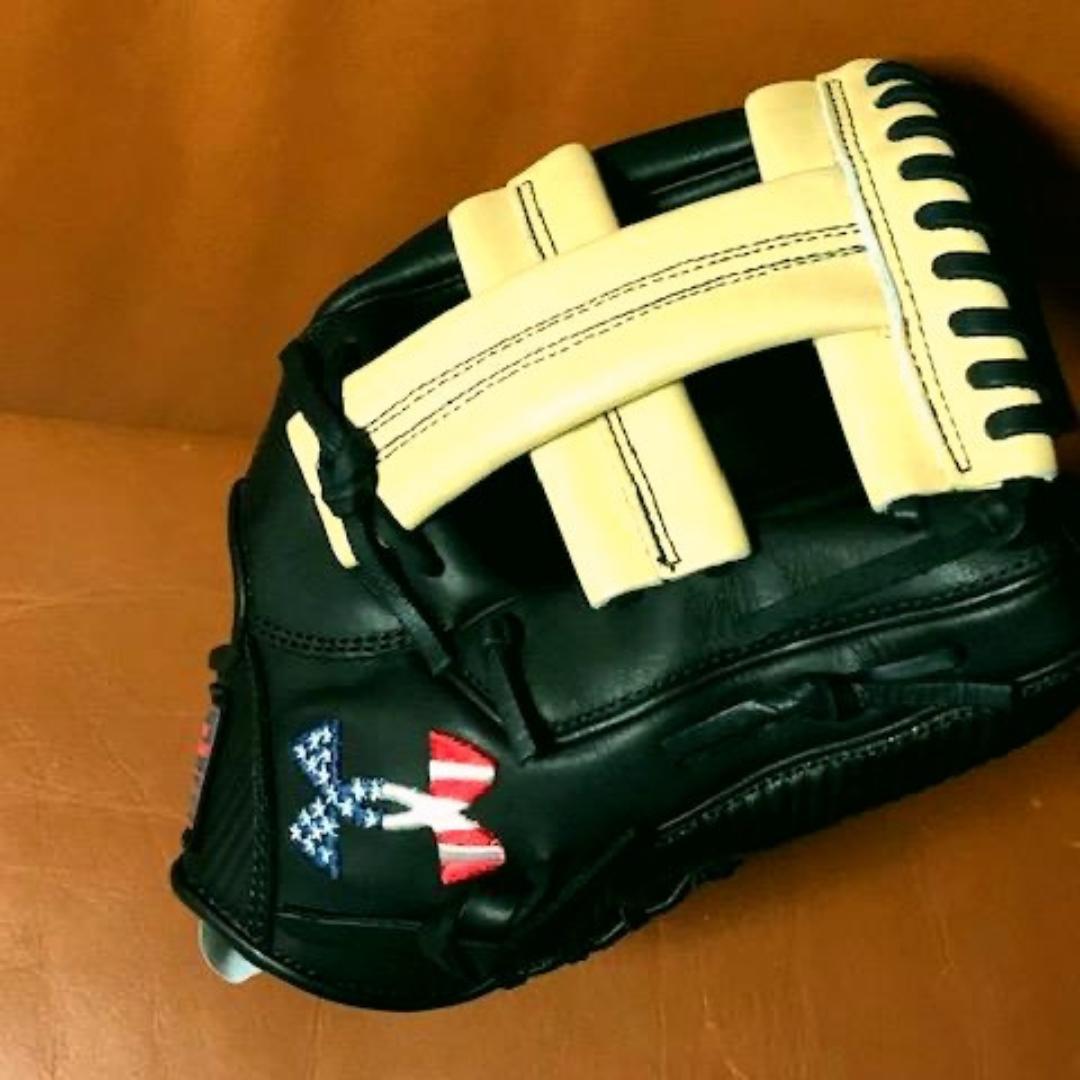 新品☆最高級☆USA限定発売☆星条旗ロゴ☆アンダーアーマー★内野手グローブ★右投
