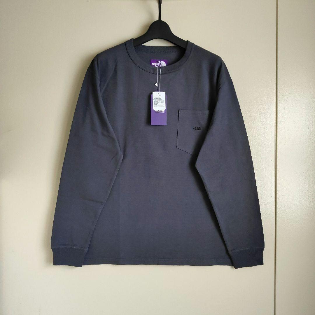 パープルレーベル　ポケットTシャツ　N25FT063　アスファルト　L　新品②