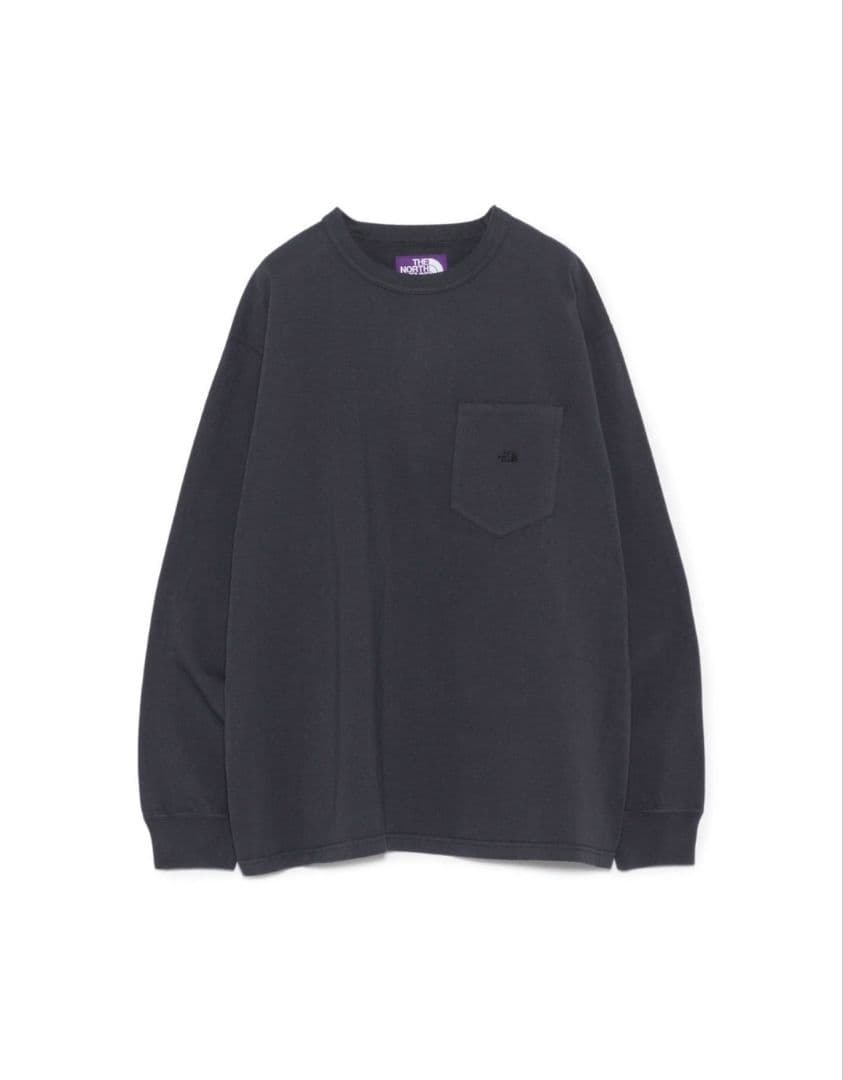 パープルレーベル　ポケットTシャツ　N25FT063　アスファルト　L　新品②