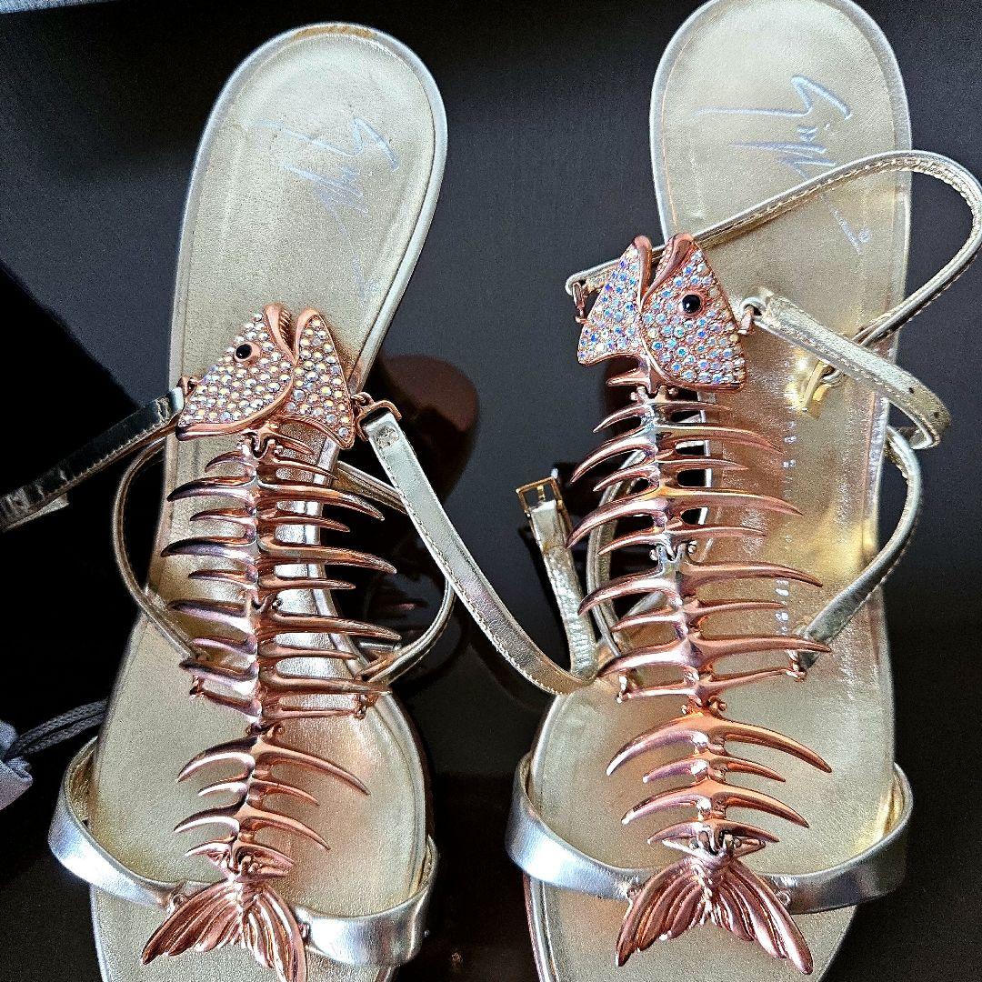 Giuseppe Zanottiジュゼッペザノッティスリム フィッシュボーン