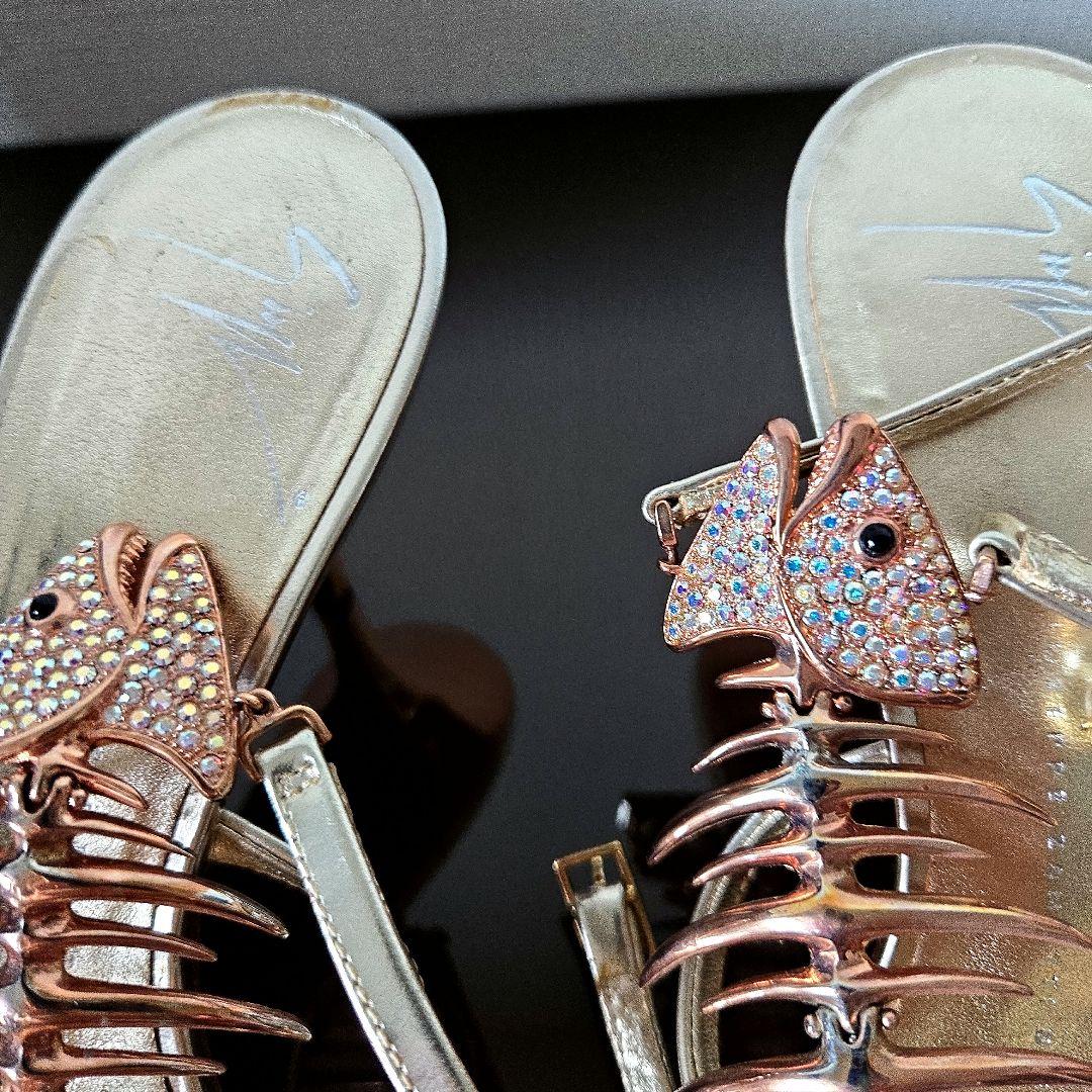 Giuseppe Zanottiジュゼッペザノッティスリム フィッシュボーン