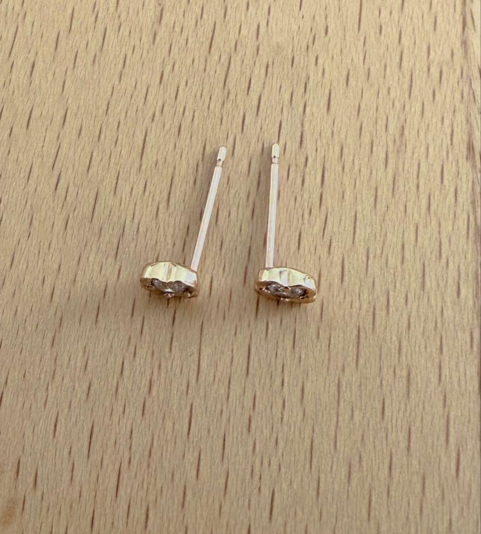 K10 花形 ピアス