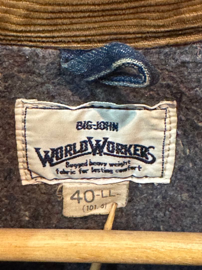 big john world workers カバーオール ヴィンテージ