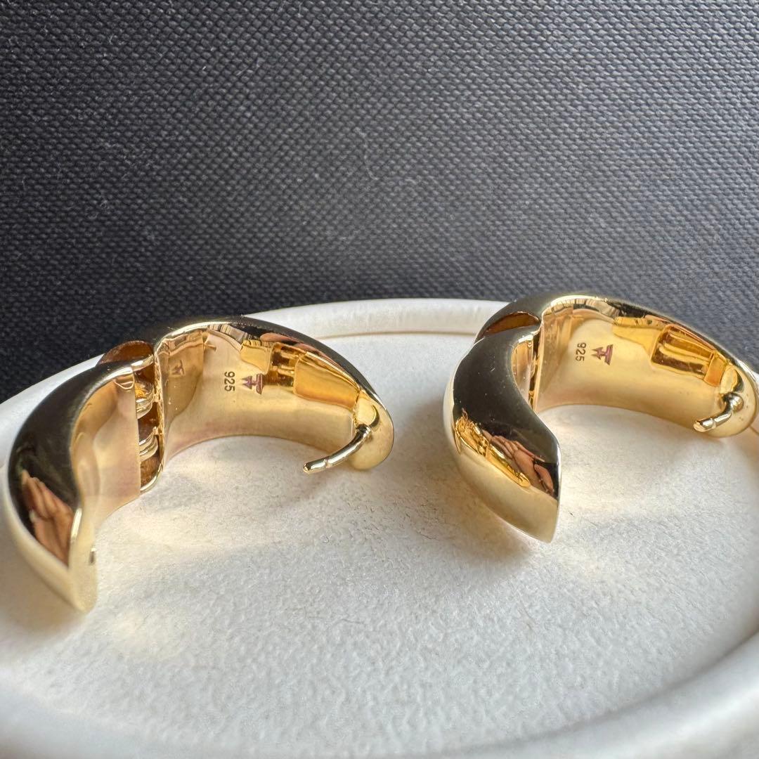 【希少サイズ】トムウッド/アイスフープ/ラージ/ゴールド/ピアス