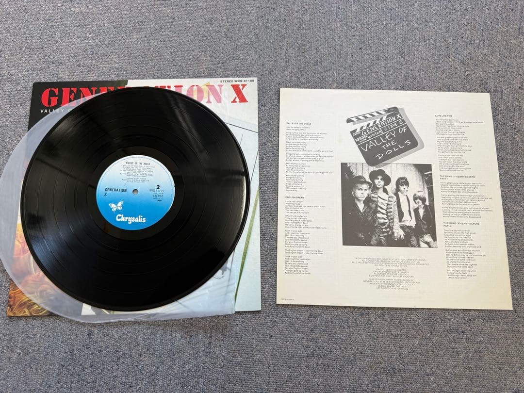 洋楽 GENERATION X VALLEY OF THE DOLLS LP