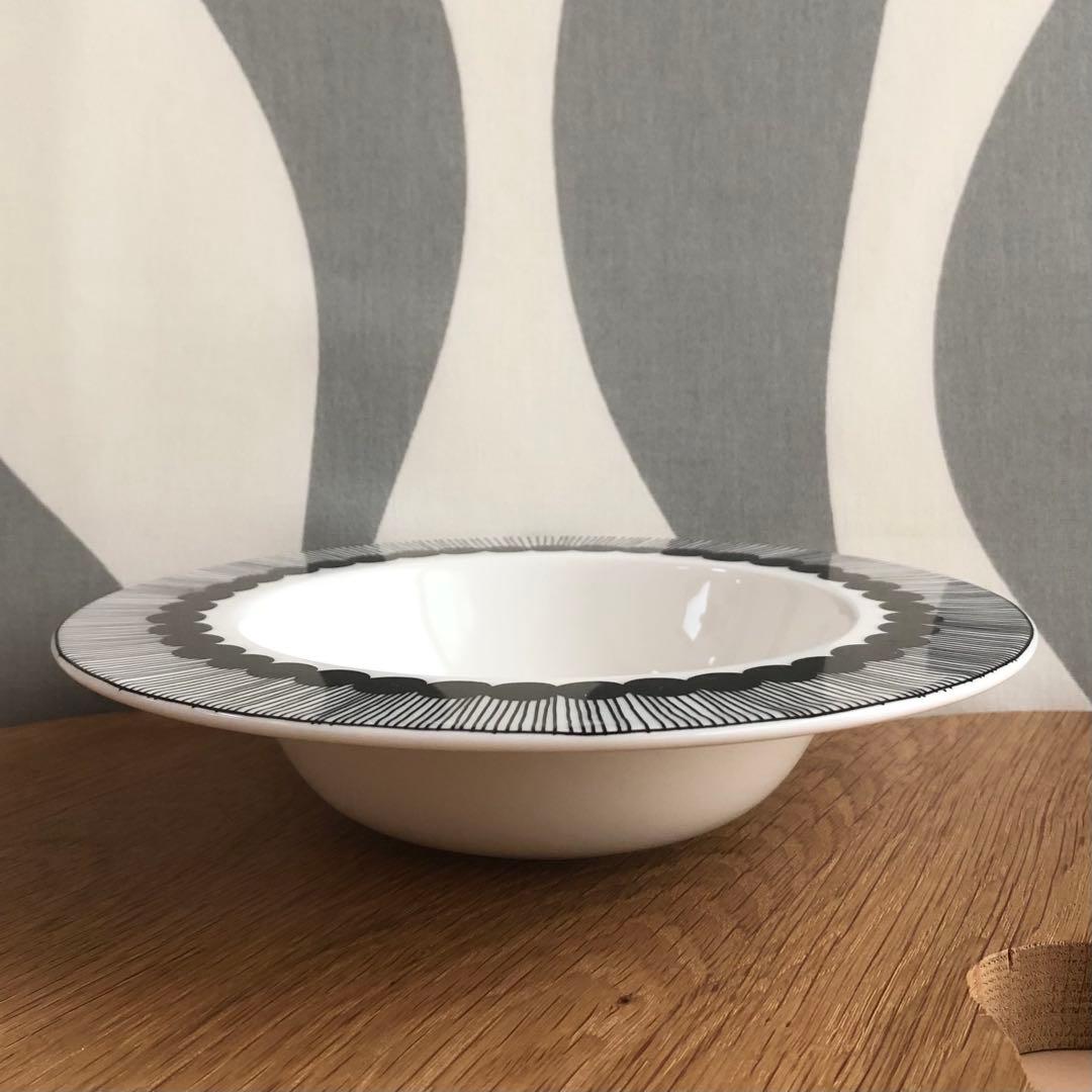 新品 2枚 マリメッコ シイルトラプータルハ ディーププレート 20cm