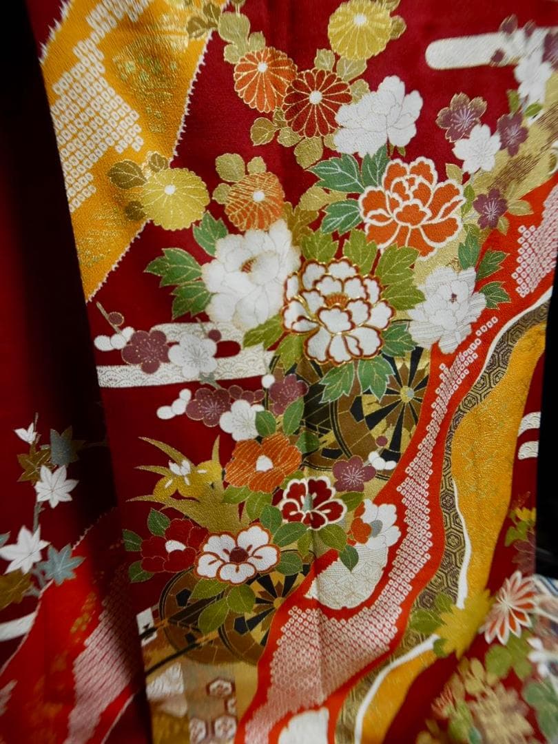 ミミ　本振袖 丹後縮緬手描き友禅 最高にエレガント成人式♪soleil q