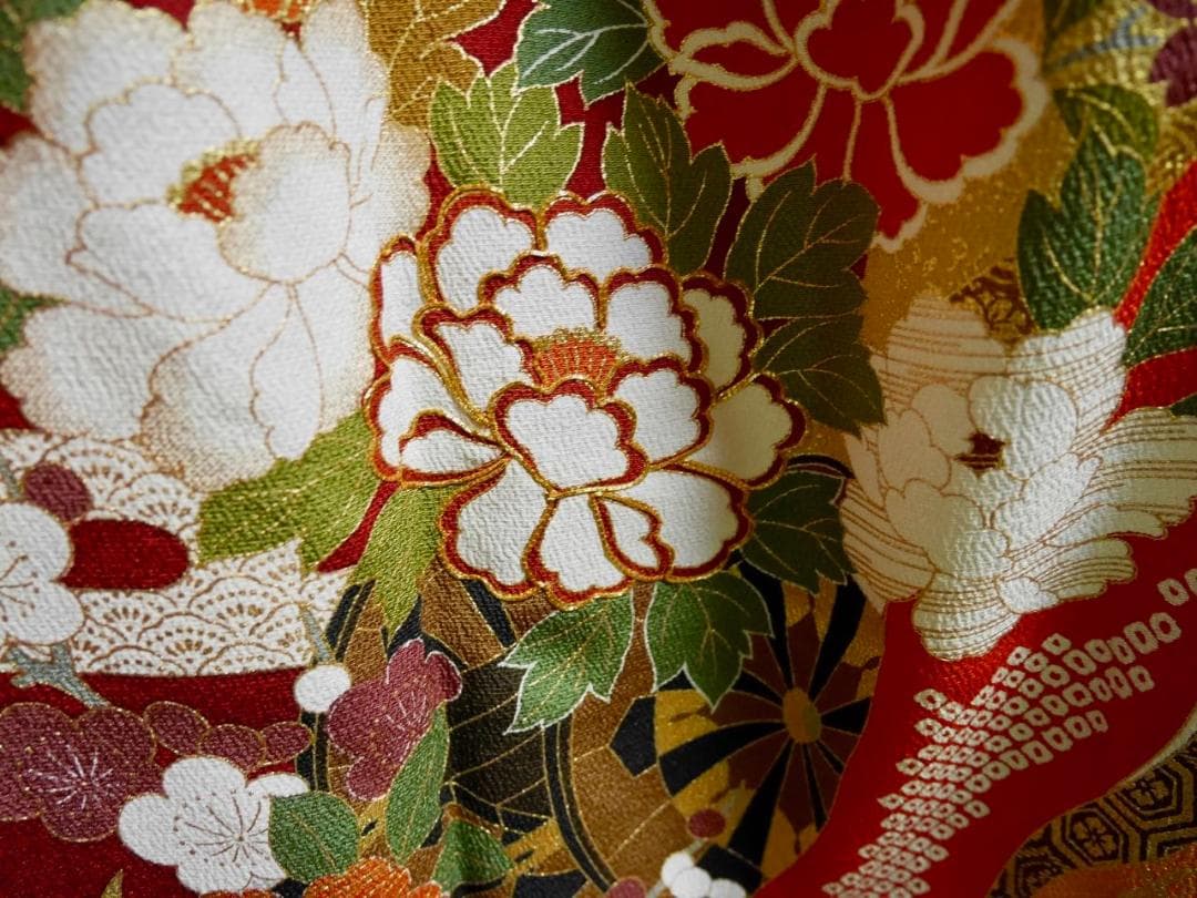 ミミ　本振袖 丹後縮緬手描き友禅 最高にエレガント成人式♪soleil q