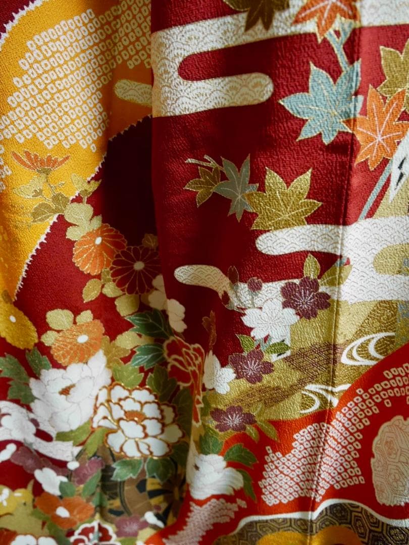 ミミ　本振袖 丹後縮緬手描き友禅 最高にエレガント成人式♪soleil q