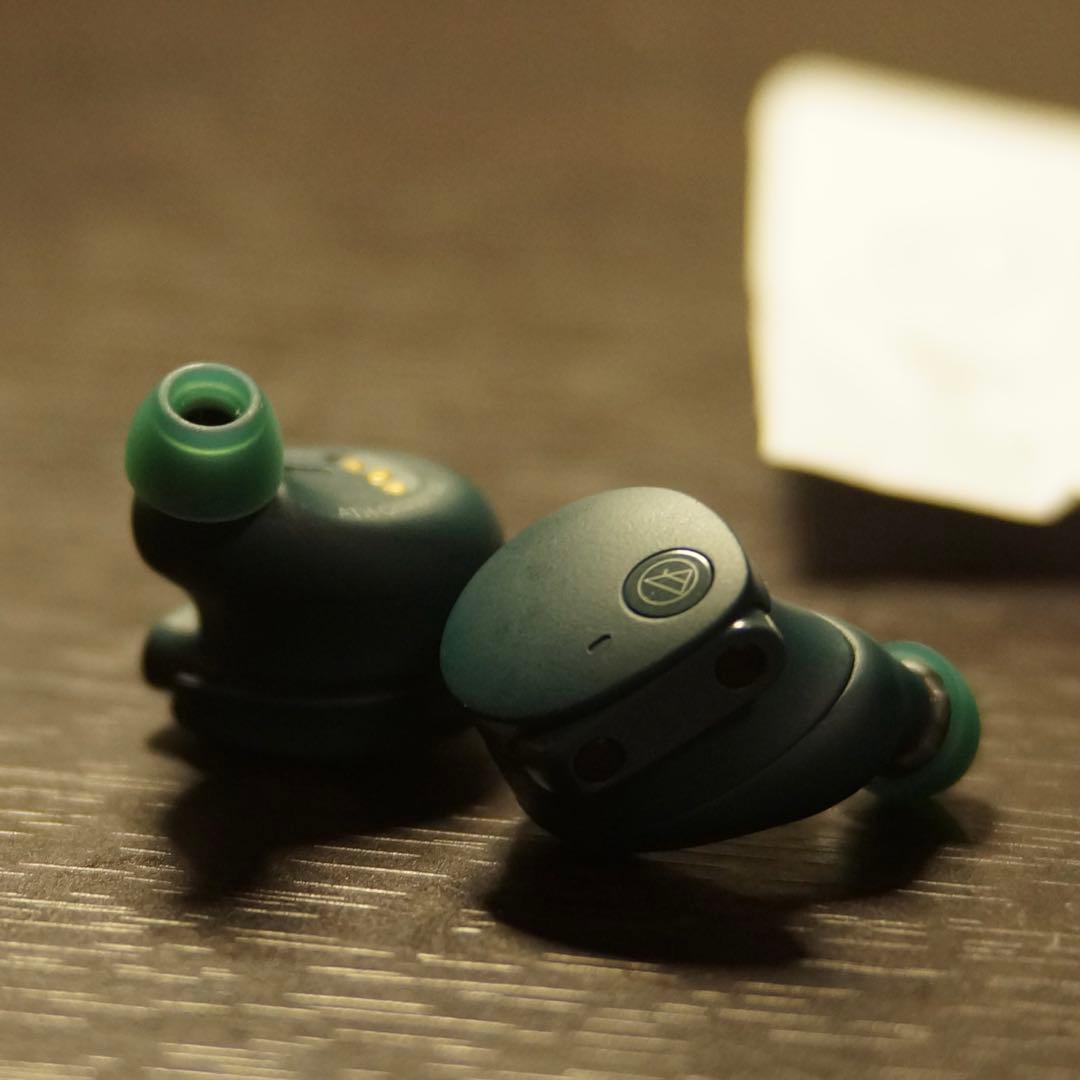 ATH-CKS50TW2 グリーン ノイズキャンセリングワイヤレスイヤホン