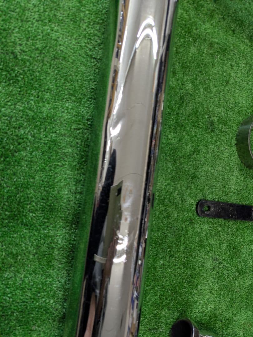 シャドウ400 マフラー　フィッシュテール　右出し　管理M10