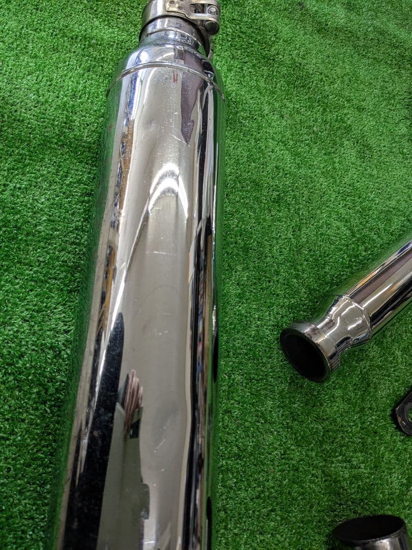 シャドウ400 マフラー　フィッシュテール　右出し　管理M10