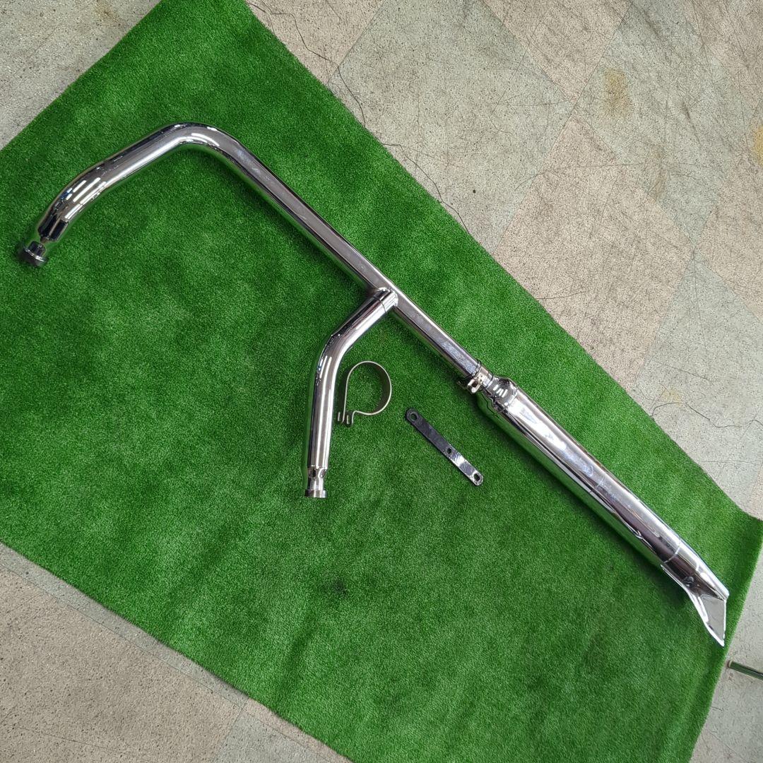 シャドウ400 マフラー　フィッシュテール　右出し　管理M10