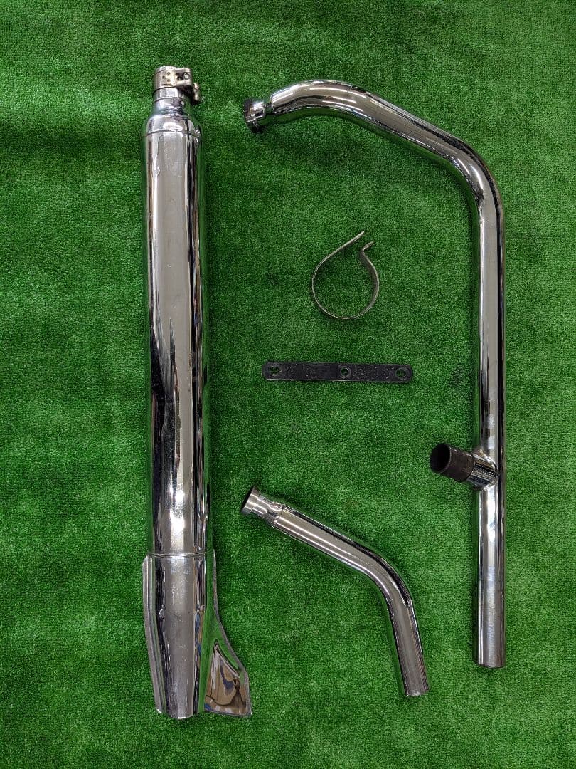 シャドウ400 マフラー　フィッシュテール　右出し　管理M10