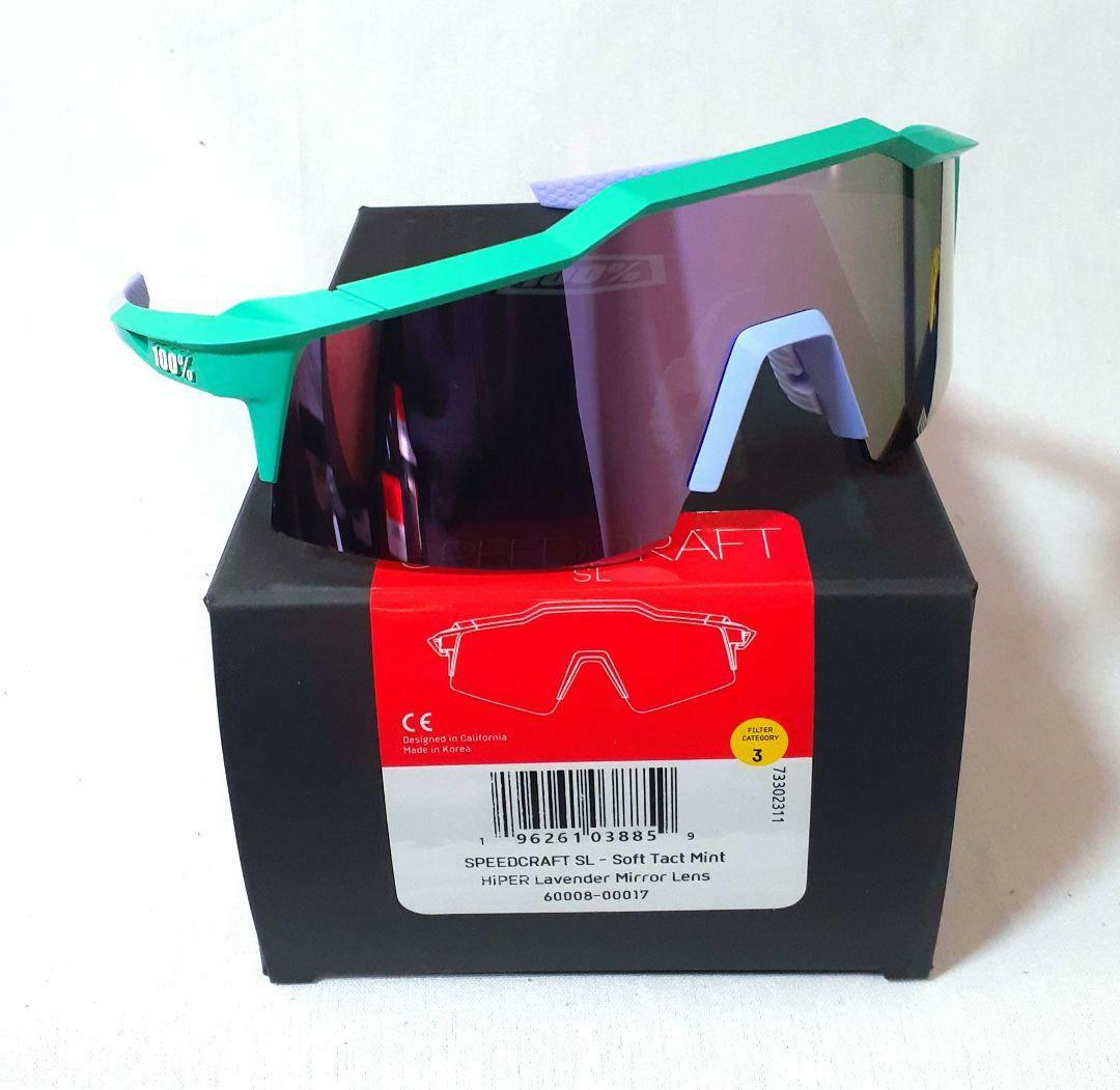 100% Speedcraft SL ラベンダー ワンハンドレッド サングラス
