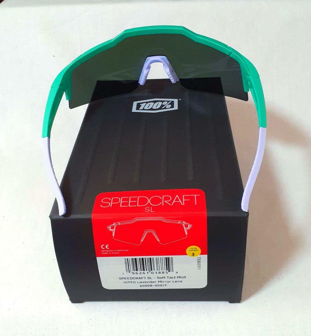 100% Speedcraft SL ラベンダー ワンハンドレッド サングラス