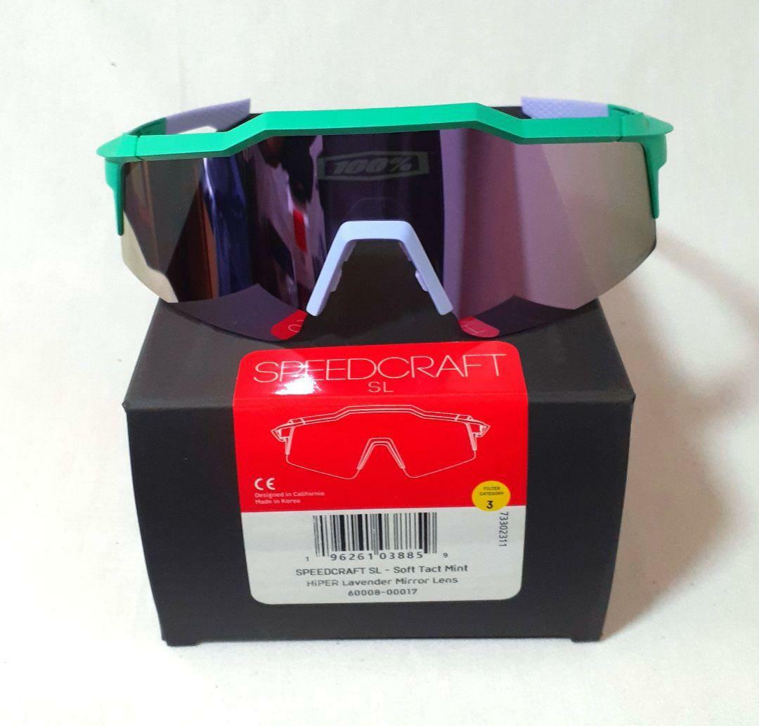 100% Speedcraft SL ラベンダー ワンハンドレッド サングラス