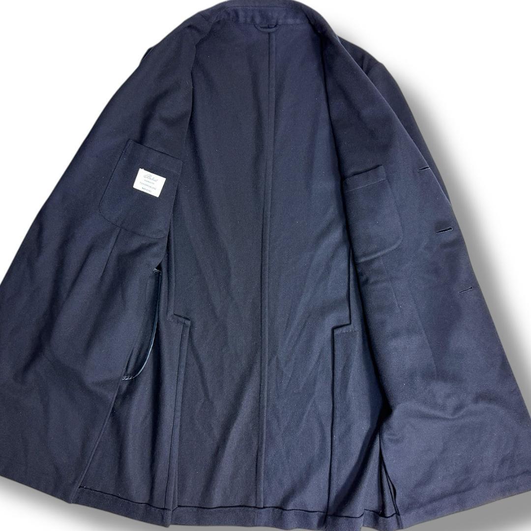 J5175美品 ベルベスト トゥモローランド別注カシミヤ混 チェスターコート48