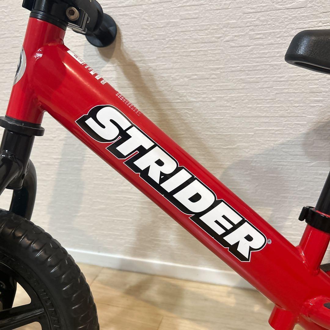 【美品】 STRIDER 日本正規品 バランスバイク 12インチ レッド