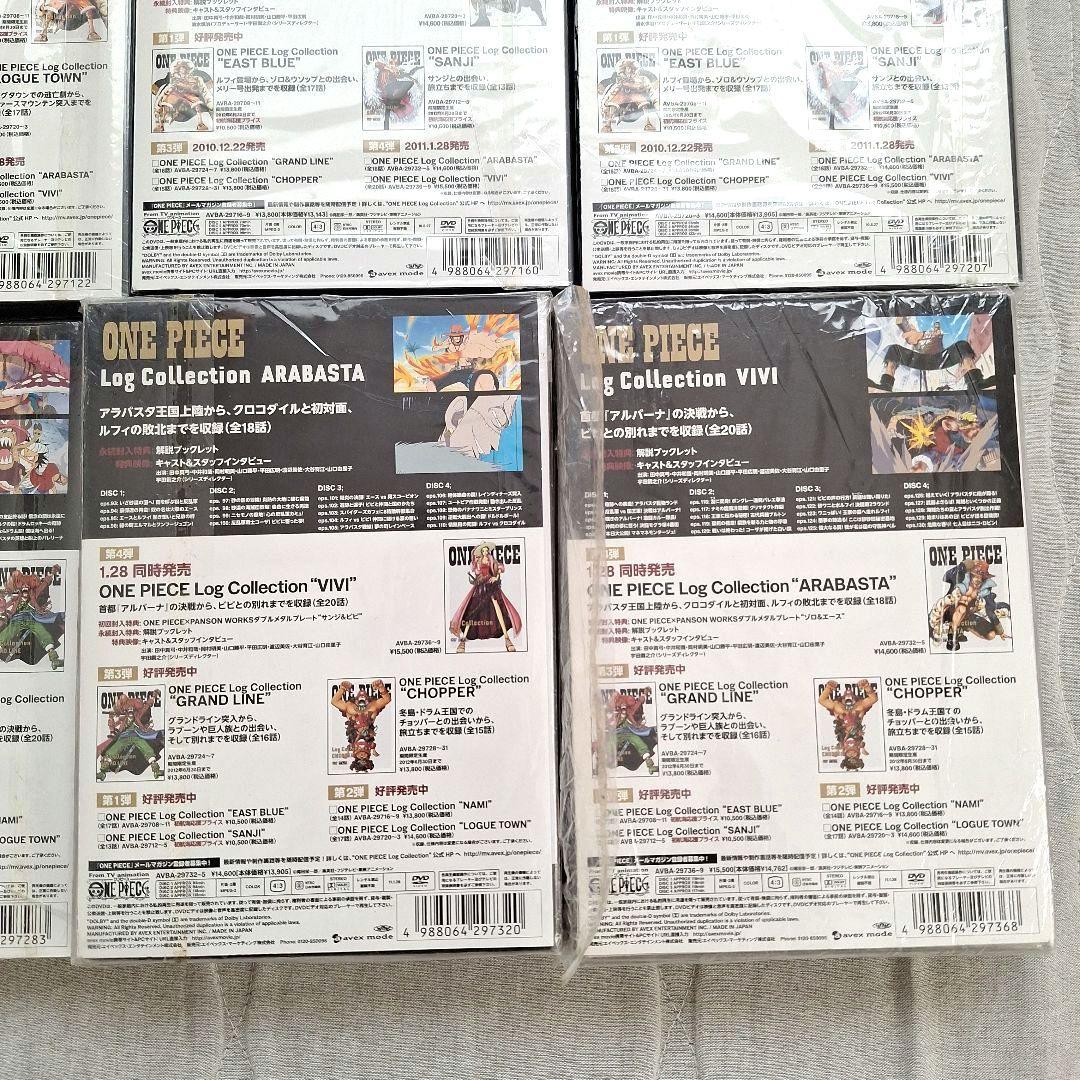 ONE PIECE Log Collection 1～130話 DVD 8本