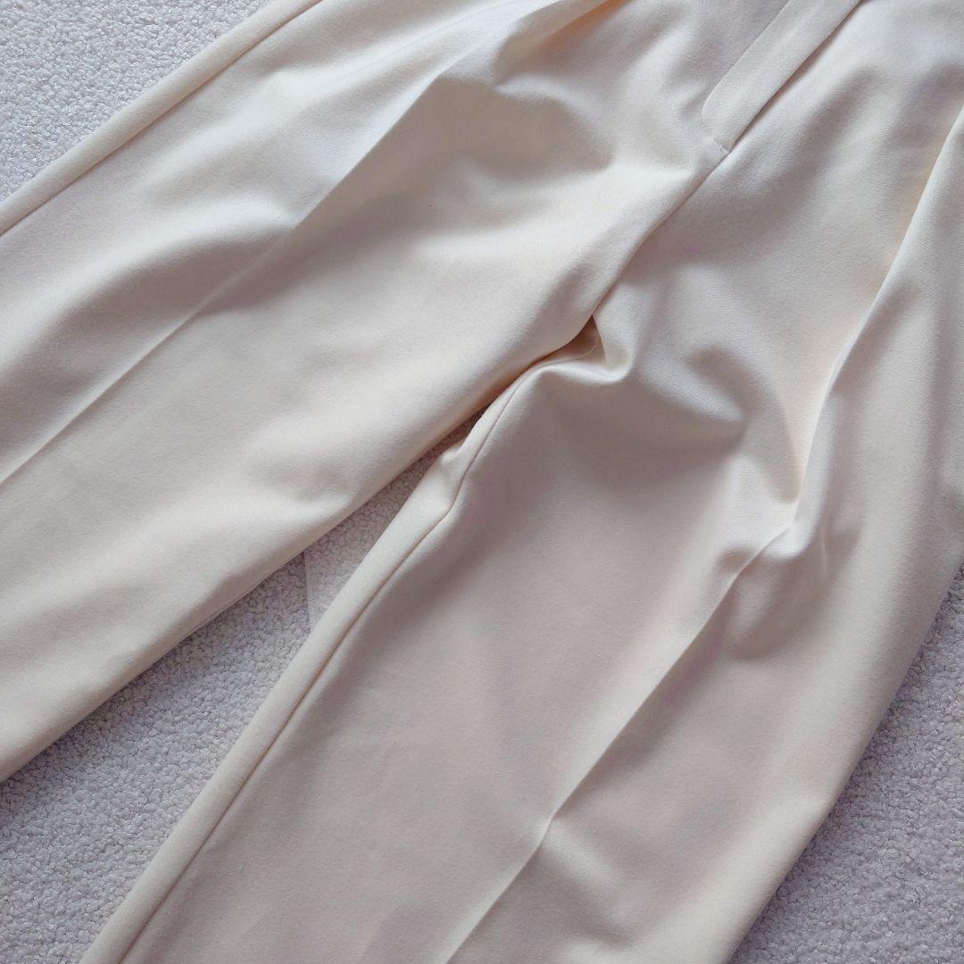 タグ付 deres immatereal リラックスタックソフトウールパンツ