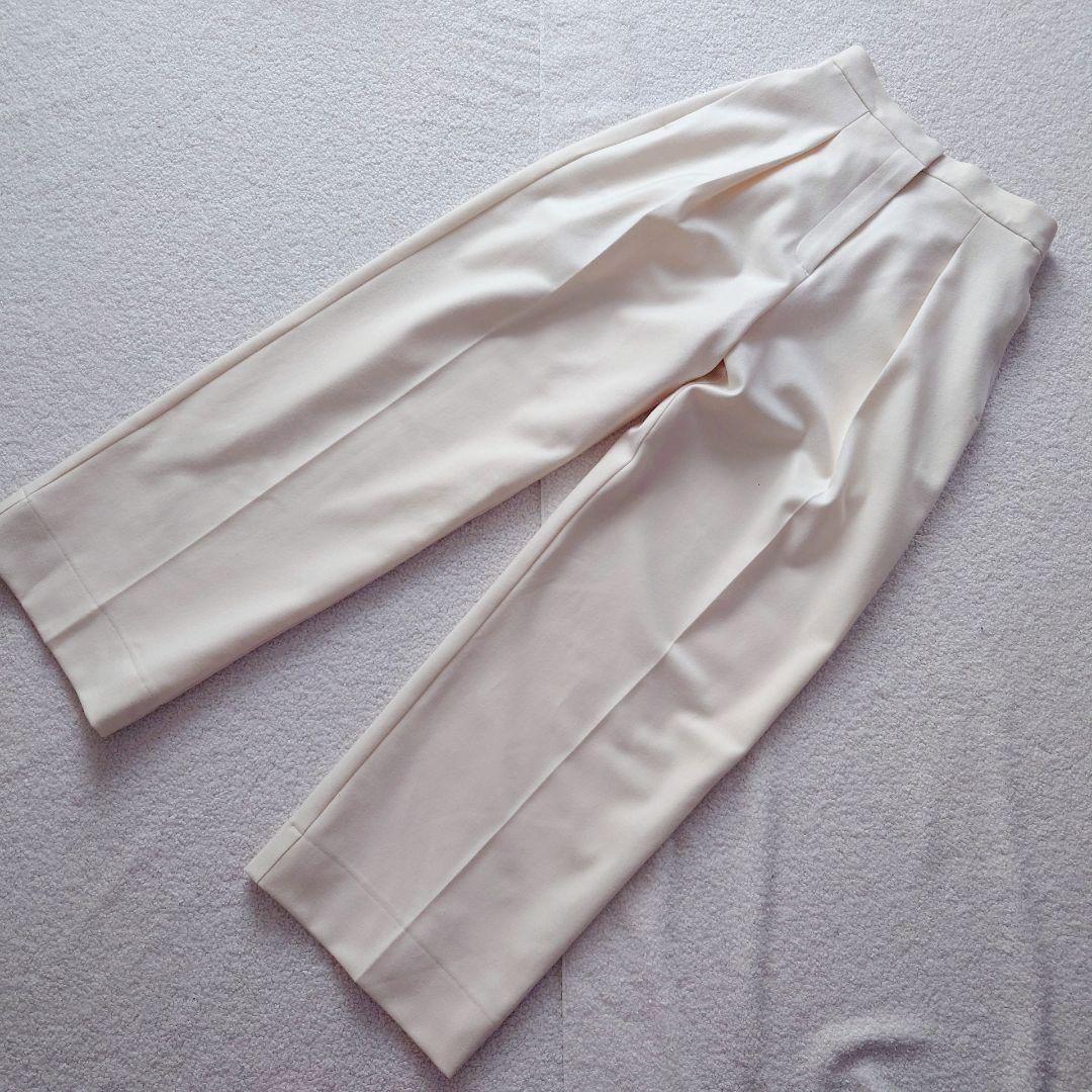 タグ付 deres immatereal リラックスタックソフトウールパンツ