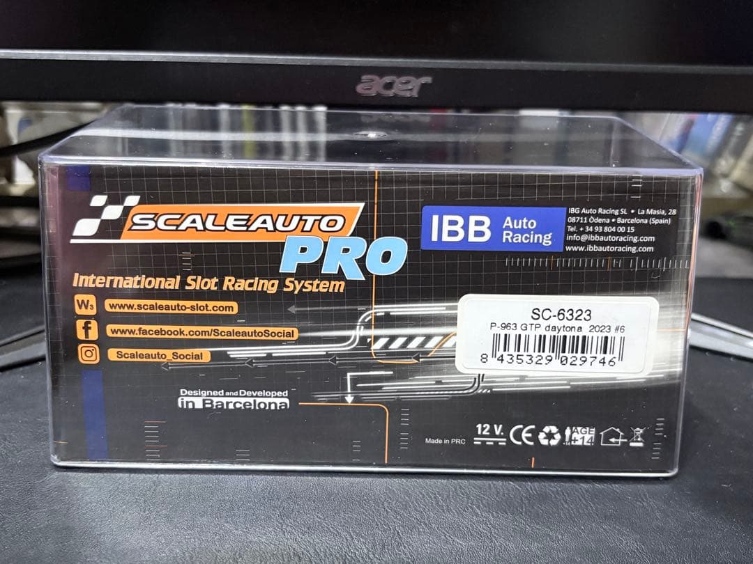 スロットカー 1/32 スケールオート　ポルシェ 963 GTP