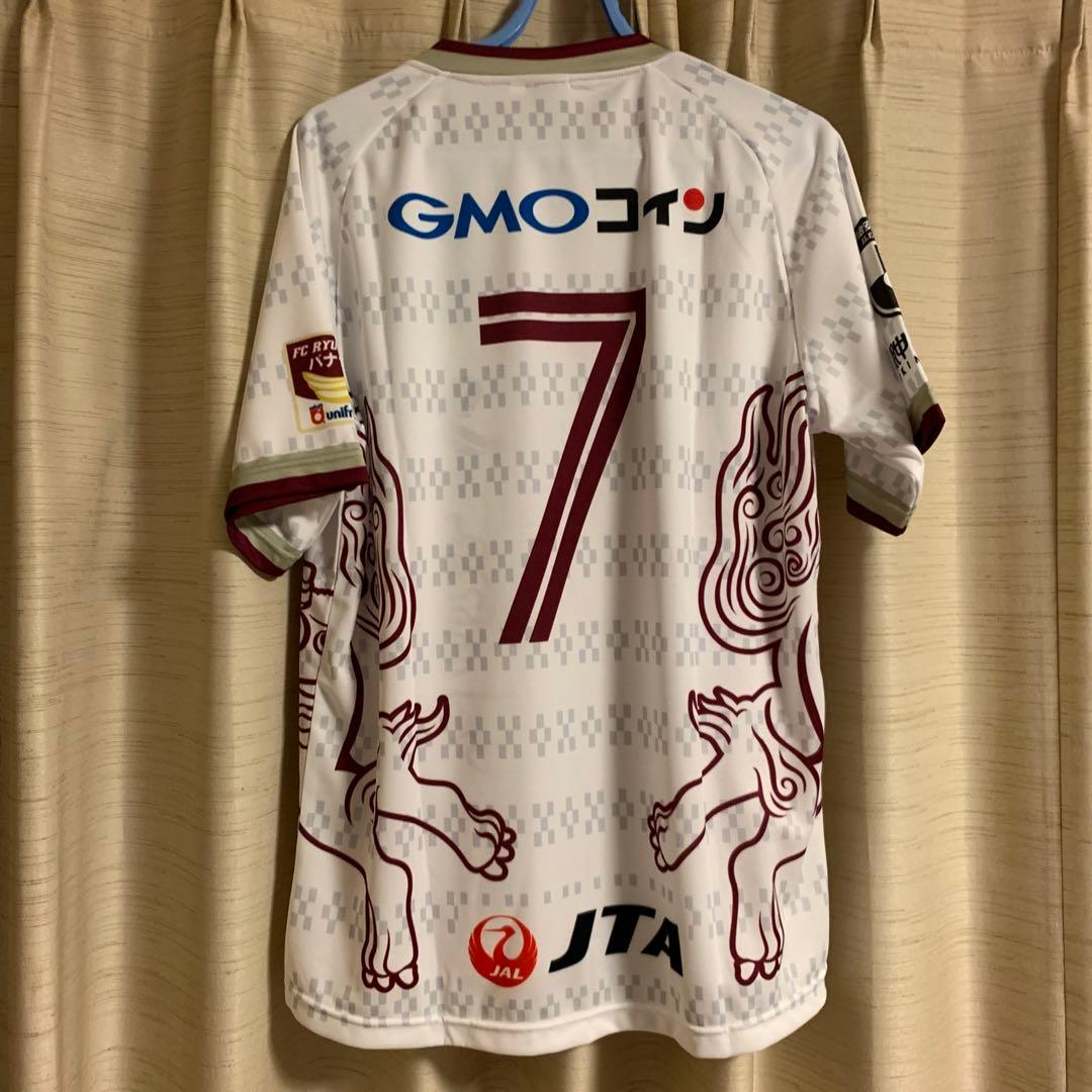 FC琉球 2019 オーセンティックユニフォーム　アウェイ　小野伸二　Lサイズ