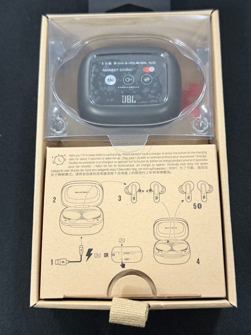 【美品・動作確認済】JBL LIVE BEAM 3 ワイヤレスイヤホン