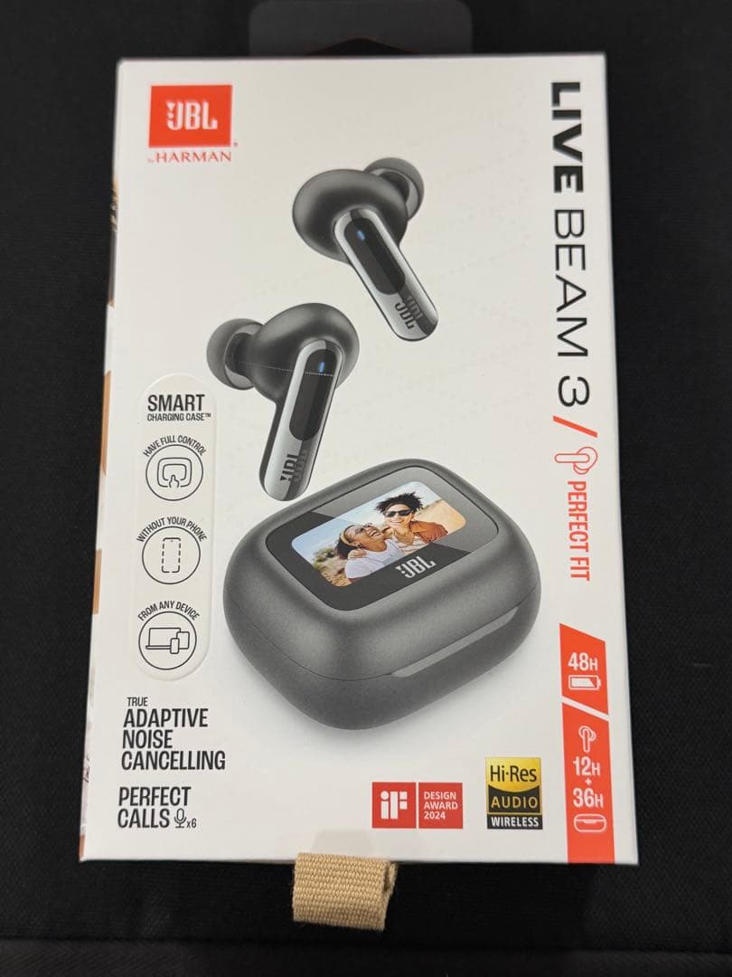 【美品・動作確認済】JBL LIVE BEAM 3 ワイヤレスイヤホン