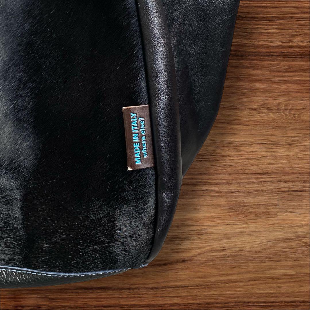 【美品】GABS ガブス G3 M 2WAY レザー トートバッグ ブラック