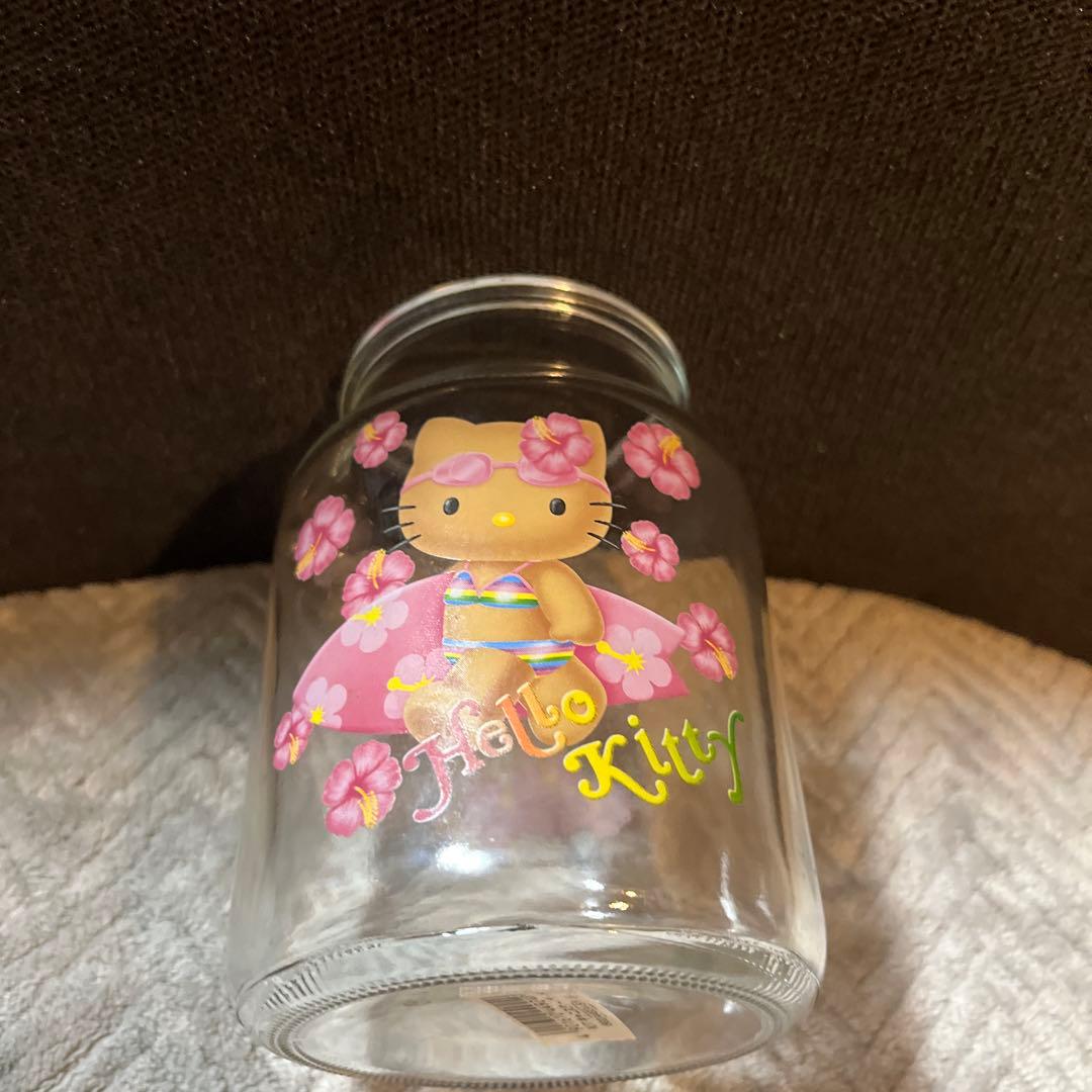 ハローキティー　激レア　ハワイ　サーフ　ハイビスカス　2002年　瓶kitty