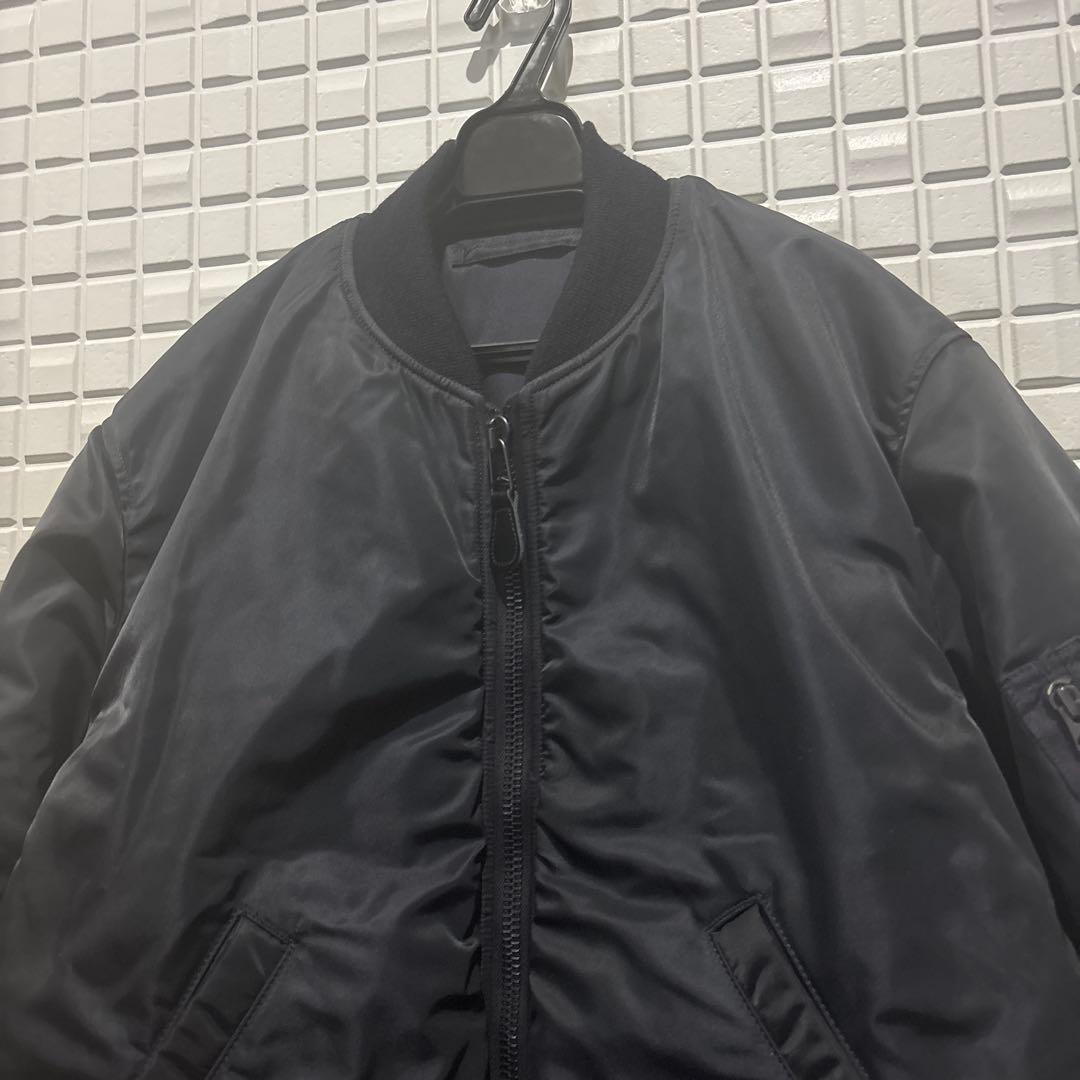 AVIREX7522 MA-1 フライトジャケット NAVY M comoli