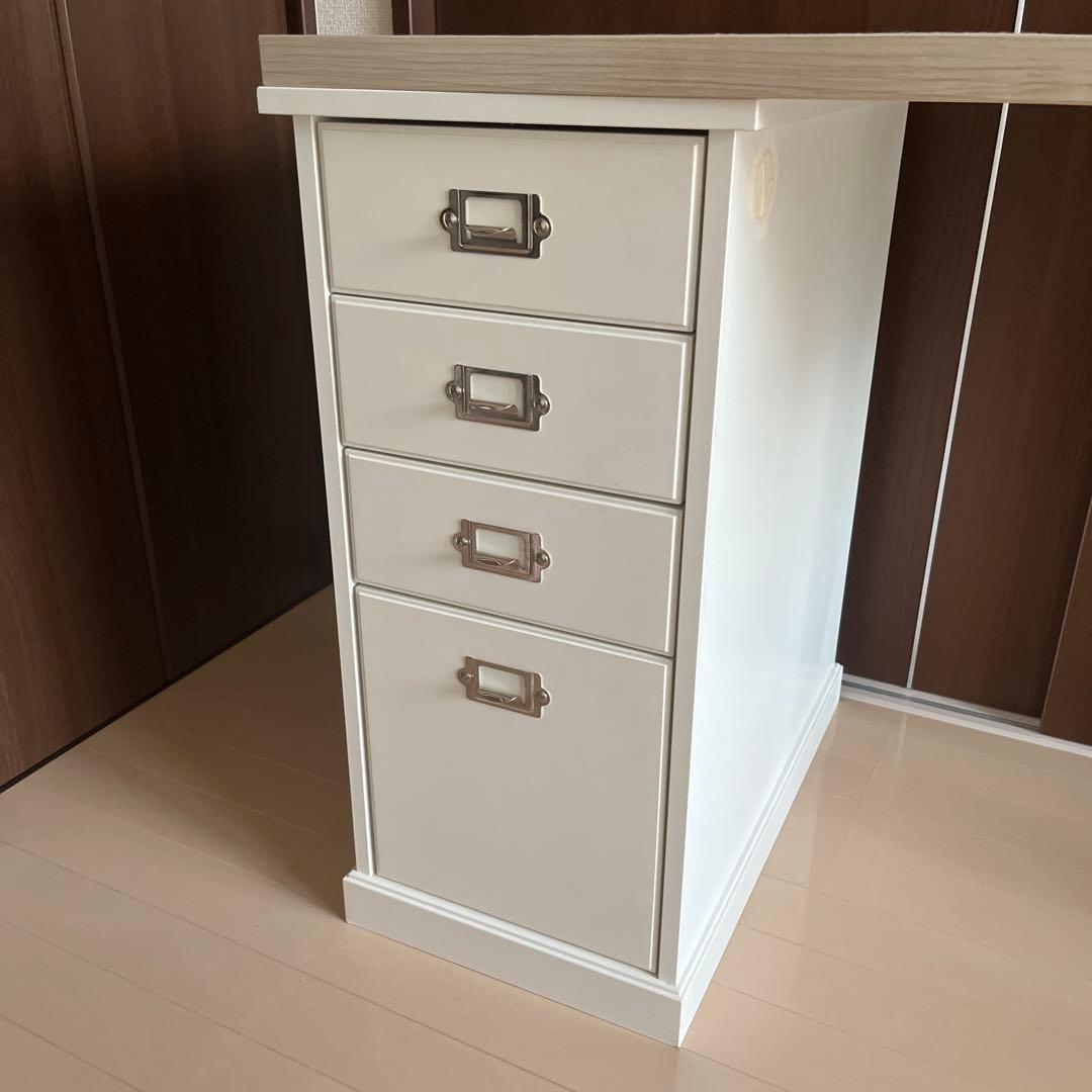 【IKEA】デスク３点セット（天板、引き出し、足）