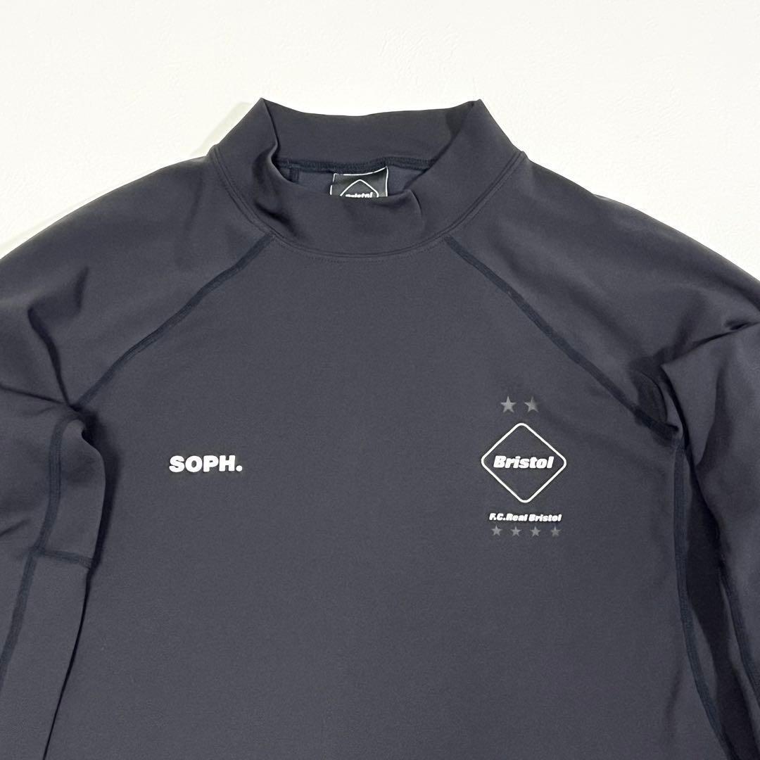 FCRB UNDER LAYER MOCK NECK TOP ブラック XL