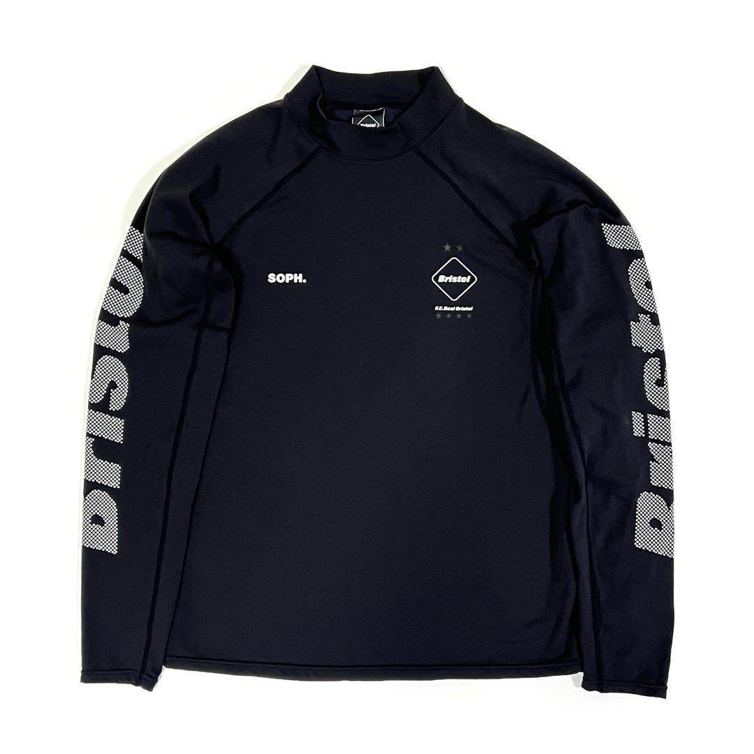 FCRB UNDER LAYER MOCK NECK TOP ブラック XL