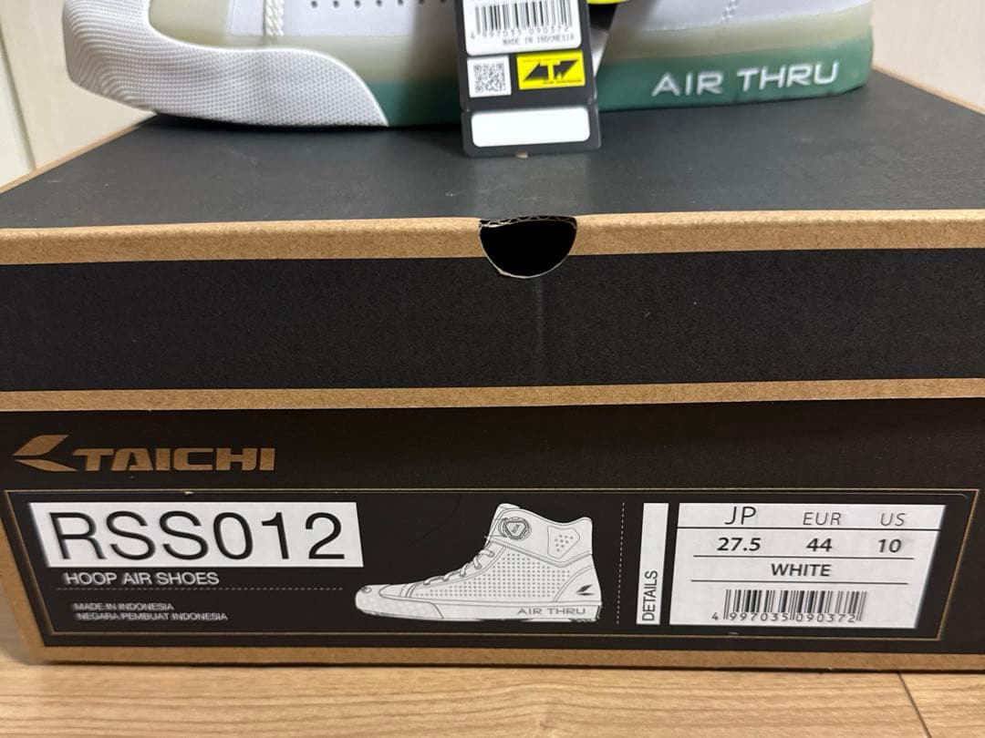 【RS TAICHI】バイク　ライディングシューズ　27.5㎝/1016