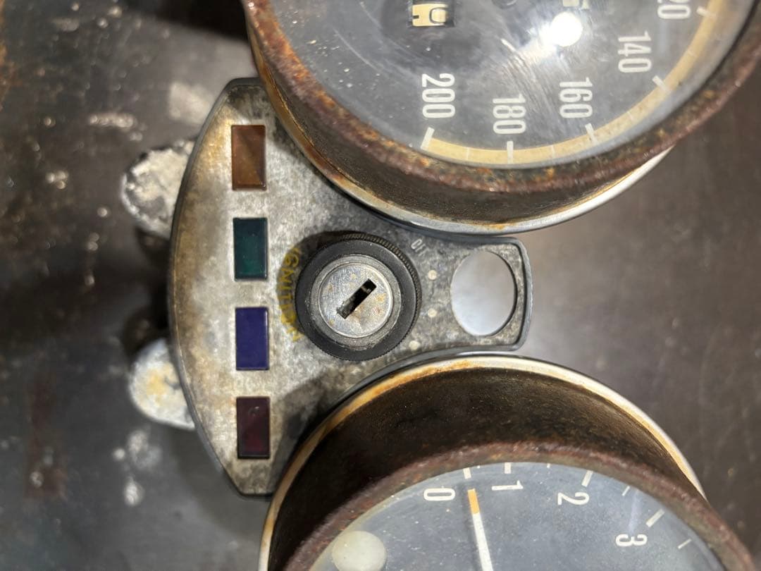 650-RS w3 カワサキ　スピード・タコメーター