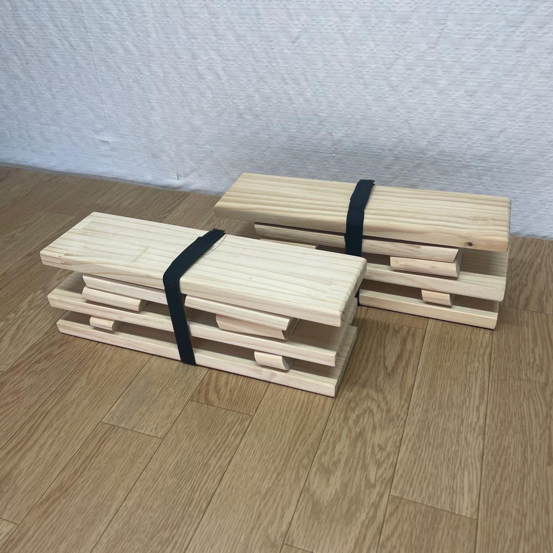 【折りたたみ什器 横幅 35cm 6点セット】イベント什器/ディスプレイ台