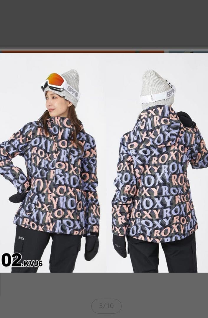あおい【ROXY】レディースMサイズ 上のみ スキーウェア ボード